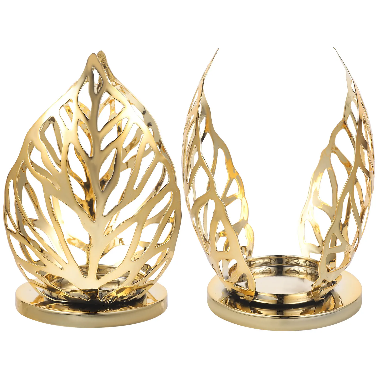 2pcs Golden Creative Holders Desktop Atmosphere Decoration Craftsmanship Vintage Tealight Stand Wedding
2pcs Golden Creative Holders Desktop Atmosphere Decoration Craftsmanship Vintage Tealight Stand Wedding