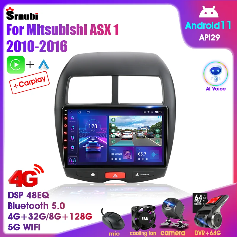 Android 11 Car Radio for Mitsubishi ASX 1 2010-2016 Peugeot 4008 Multimedia Player Navigation Stereo 2 Din Carplay DVD Head Unit
Android 11 Car Radio for Mitsubishi ASX 1 2010-2016 Peugeot 4008 Multimedia Player Navigation Stereo 2 Din Carplay DVD Head Unit