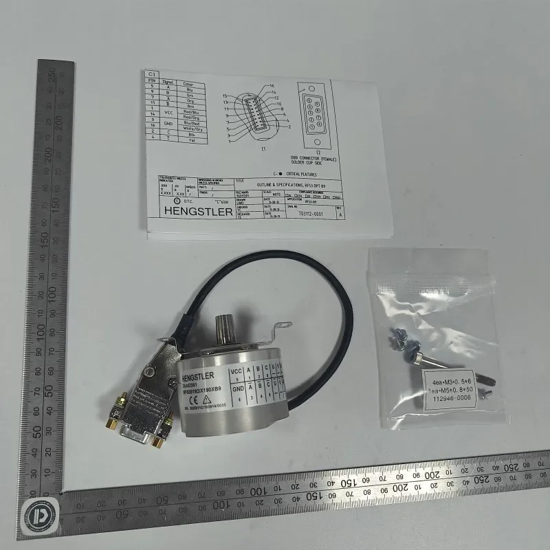 NEW 100% Original and Brand New Elevator Parts HENGSTLER Elevator Encoder DAA633W1 RF538192X190XB9
NEW 100% Original and Brand New Elevator Parts HENGSTLER Elevator Encoder DAA633W1 RF538192X190XB9