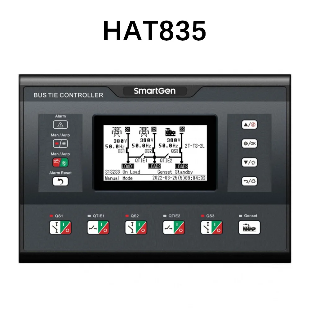 HAT835 оригинальный контроллер генератора дизельного двигателя Smartgen для оригинальных аксессуаров панели управления
HAT835 оригинальный контроллер генератора дизельного двигателя Smartgen для оригинальных аксессуаров панели управления