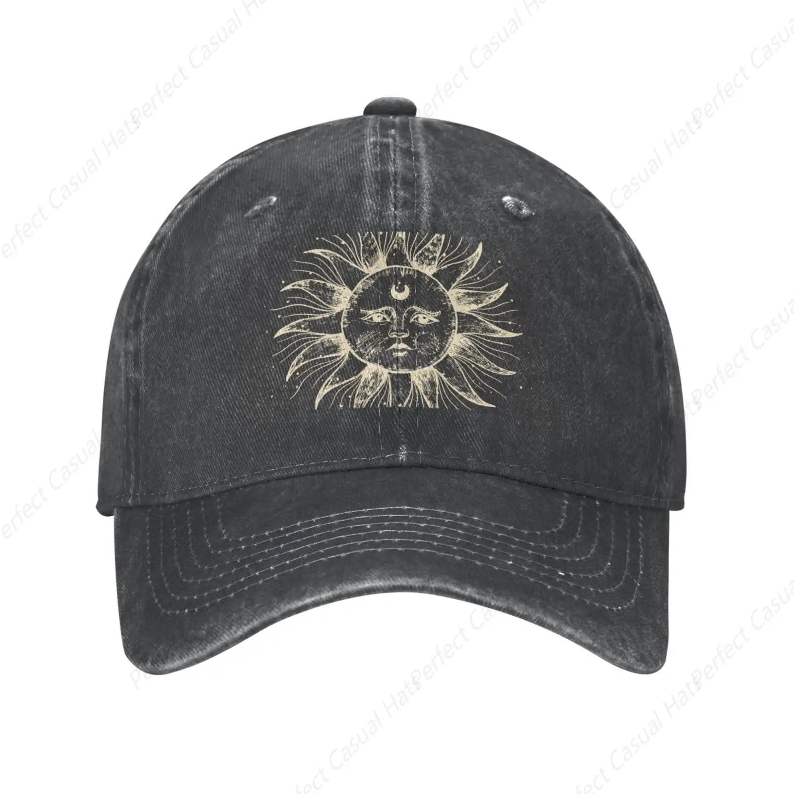 Hot-Selling Sun Moon Graphic Printing Sunscreen Cowboy Hat Peaked Caps Baseball Caps Trucker Hat Men Women Fashion Caps
Hot-Selling Sun Moon Graphic Printing Sunscreen Cowboy Hat Peaked Caps Baseball Caps Trucker Hat Men Women Fashion Caps