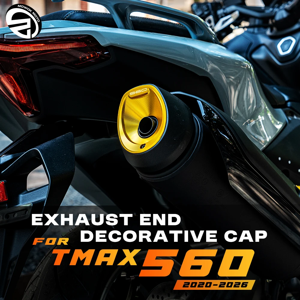 For Yamaha TMAX 560 2025 TECH MAX TMAX560 T-MAX 560 2020-2026 2024 Motorcycle CNC Exhaust End Trim Cover Muffler Decorative Cap
For Yamaha TMAX 560 2025 TECH MAX TMAX560 T-MAX 560 2020-2026 2024 Motorcycle CNC Exhaust End Trim Cover Muffler Decorative Cap