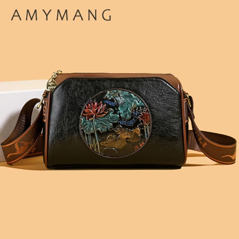 Mandarin ducks Women Handbag Soft Pu Leather Shoulder Crossbody Bags for Women Mother Flower Print Ladies Messenger Bag Sac
Mandarin ducks Women Handbag Soft Pu Leather Shoulder Crossbody Bags for Women Mother Flower Print Ladies Messenger Bag Sac