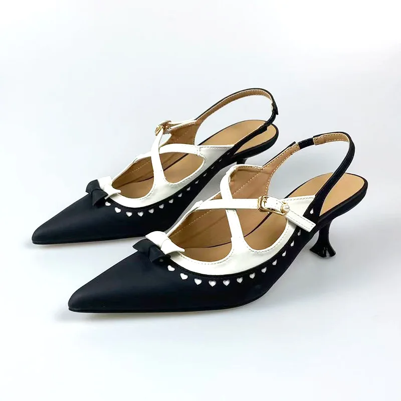 Retro Women's Shoes French Style High Heeled Sandals for Woman Exquisite Pointed Tip Casual Shoes Designer Shoes Sandalias Mujer
Retro Women's Shoes French Style High Heeled Sandals for Woman Exquisite Pointed Tip Casual Shoes Designer Shoes Sandalias Mujer