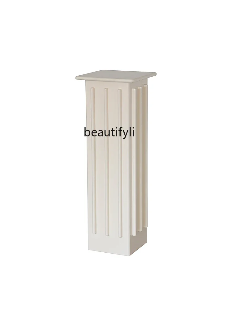 xzqFrench Roman Column Sculpture Table White Base Living Room Display Staircase Corner Decoration Ornament
xzqFrench Roman Column Sculpture Table White Base Living Room Display Staircase Corner Decoration Ornament