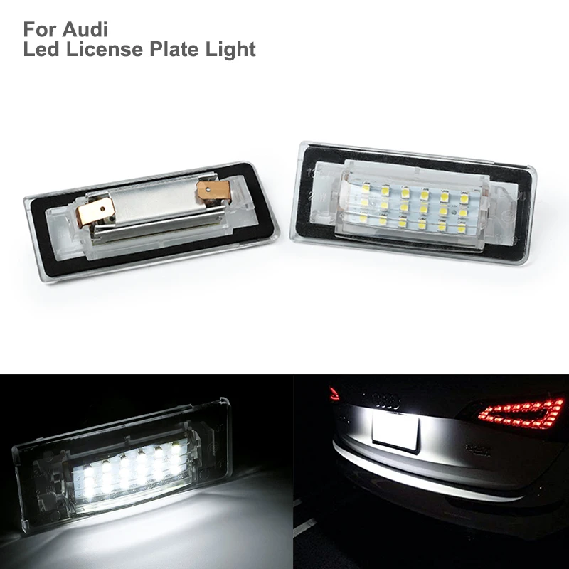 2Pcs For Audi TT MK1 1999-2006 Canbus LED Licence Number Plate Lamps Bulbs Xenon White Colour Car Accessories
2Pcs For Audi TT MK1 1999-2006 Canbus LED Licence Number Plate Lamps Bulbs Xenon White Colour Car Accessories