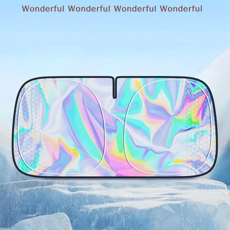 Front Window Car Sunshade 5PCS Foldable Thicken Windshield UV Reflective Cover for Heatproof Sun Protection
Front Window Car Sunshade 5PCS Foldable Thicken Windshield UV Reflective Cover for Heatproof Sun Protection