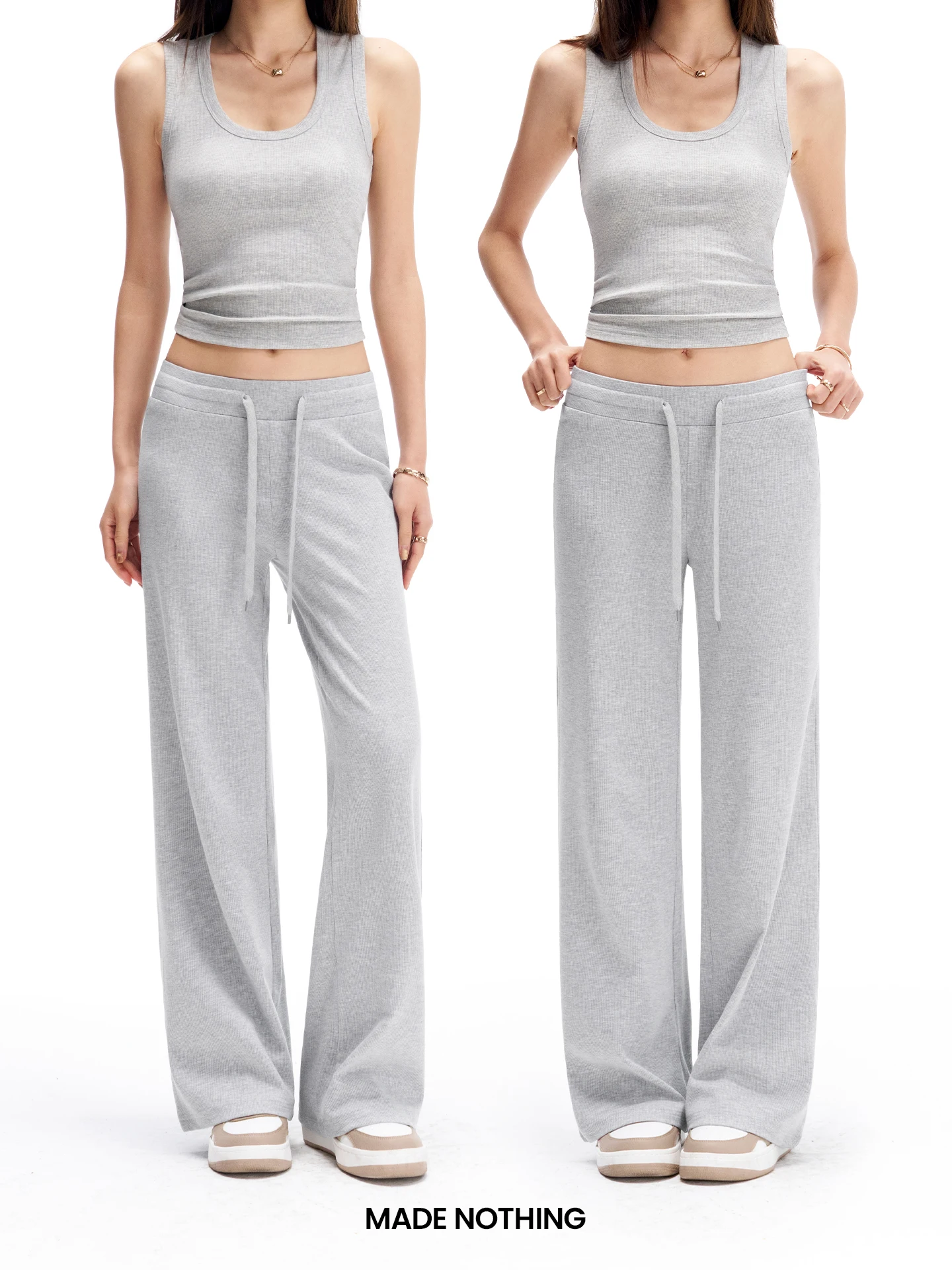 Spring Summer Elastic Straight Leg Casual Pants Women's High Waist Long Trousers Asymmetric Style Versatile High Waist Straig...
Spring Summer Elastic Straight Leg Casual Pants Women's High Waist Long Trousers Asymmetric Style Versatile High Waist Straig...