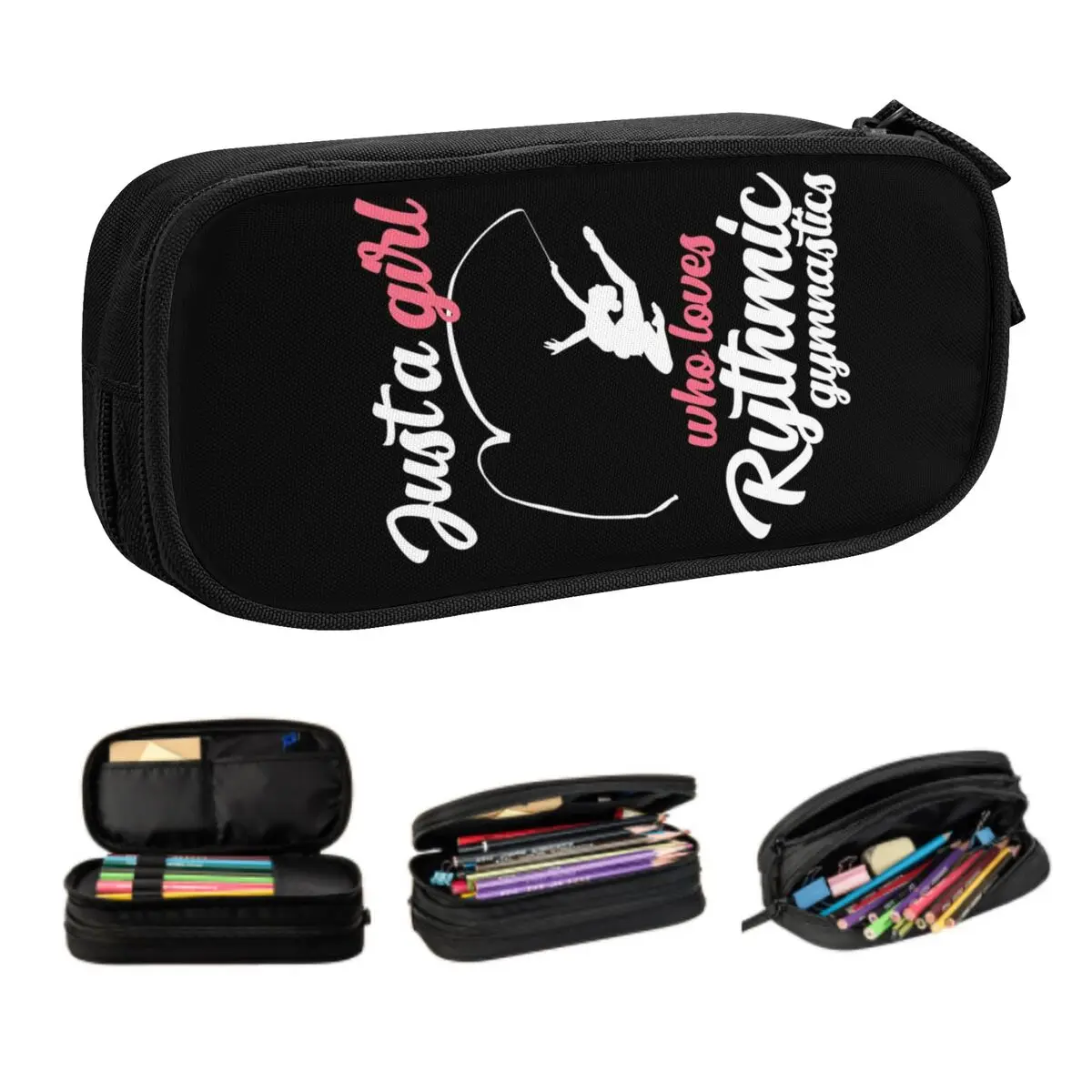 Customized Rhythmic Gymnastics Dance Kawaii Pencil Cases Boy Girl Large Capacity Pencil Bag Students Stationery
Customized Rhythmic Gymnastics Dance Kawaii Pencil Cases Boy Girl Large Capacity Pencil Bag Students Stationery