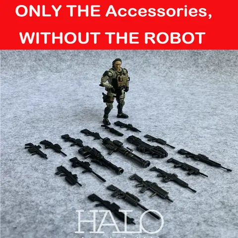 IN STOCK New Weapon Upgrade Kit for JOYTOY 1/27 Soldier Rocket Artillery Gun Katana Pistol Compatible 2.5in Series Accessories