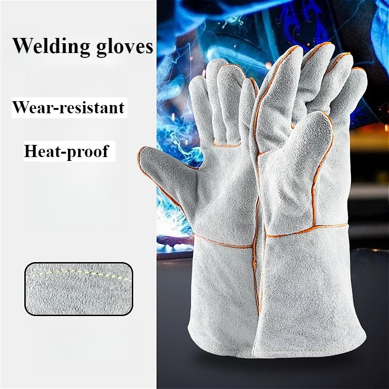 1 Pair Work Gloves Soft Cowhide Driver Hunting Driving Farm Garden Welding Security Protection Safety Mechanic Gloves for Men
1 Pair Work Gloves Soft Cowhide Driver Hunting Driving Farm Garden Welding Security Protection Safety Mechanic Gloves for Men