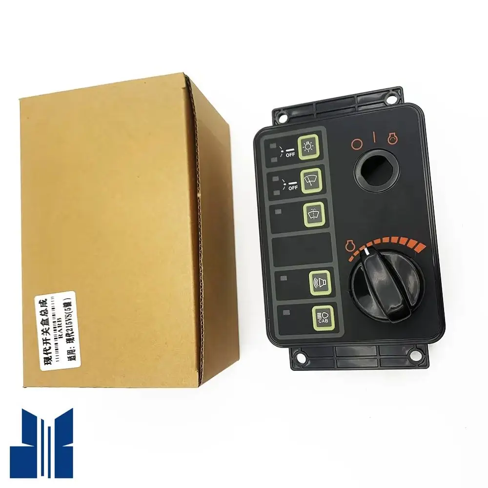 For Hyundai R215 r225 r305 r375 / Throttle switch knob controller assembly 5 buttons Excavator accessories
For Hyundai R215 r225 r305 r375 / Throttle switch knob controller assembly 5 buttons Excavator accessories
