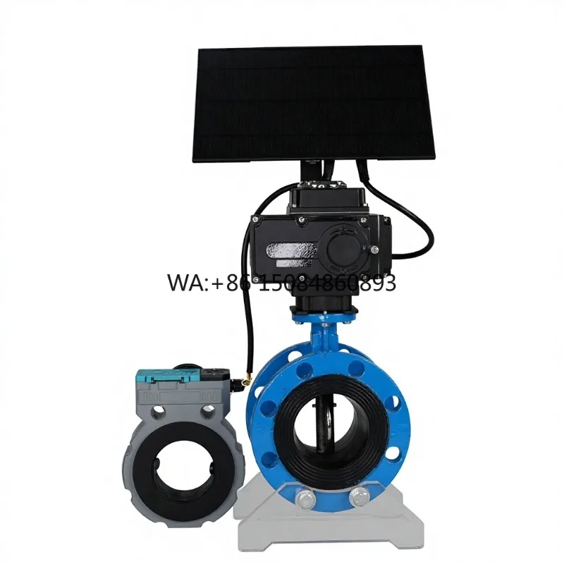 Flow Speed Solar Energy Intelligent Electric Butterfly Valve Mobile Phone Wireless Control Agricultural Irrigation Water
Flow Speed Solar Energy Intelligent Electric Butterfly Valve Mobile Phone Wireless Control Agricultural Irrigation Water