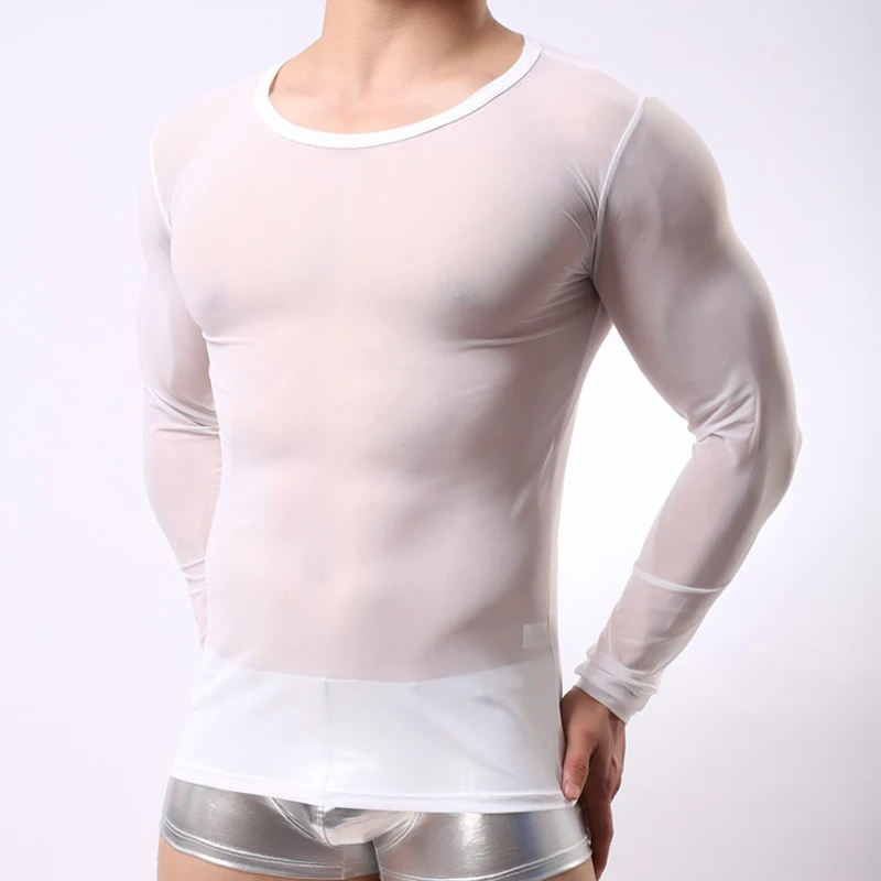 Men's Running T-Shirts Summer Breathable Transparent Long Sleeve Training Shirts Sport Gym Exercise Clothes Tops Lightweight
Men's Running T-Shirts Summer Breathable Transparent Long Sleeve Training Shirts Sport Gym Exercise Clothes Tops Lightweight