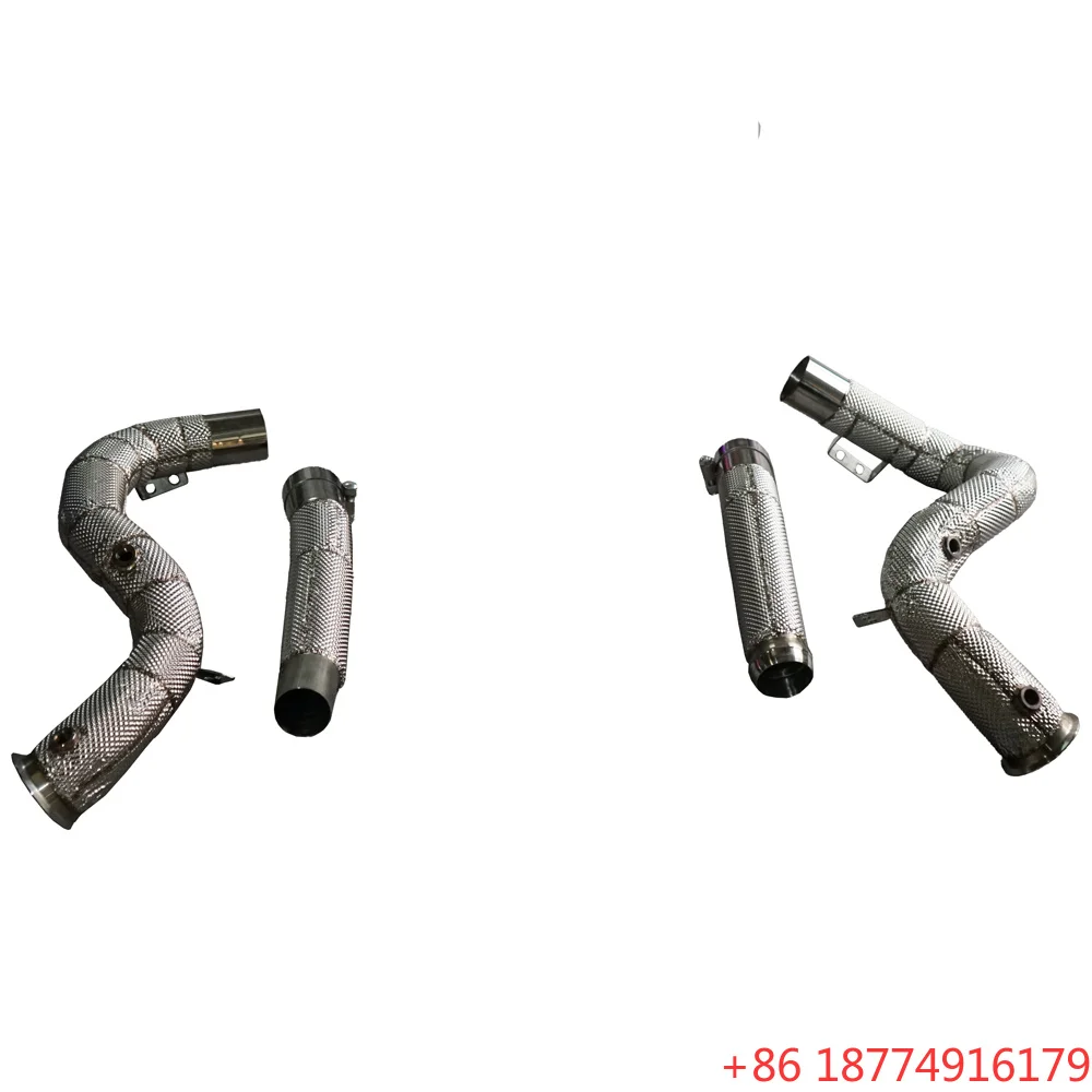 MM Factory OEM Catted High Flow Exhaust Downpipe for GT GTS C190 4.0T With Heatshield
MM Factory OEM Catted High Flow Exhaust Downpipe for GT GTS C190 4.0T With Heatshield