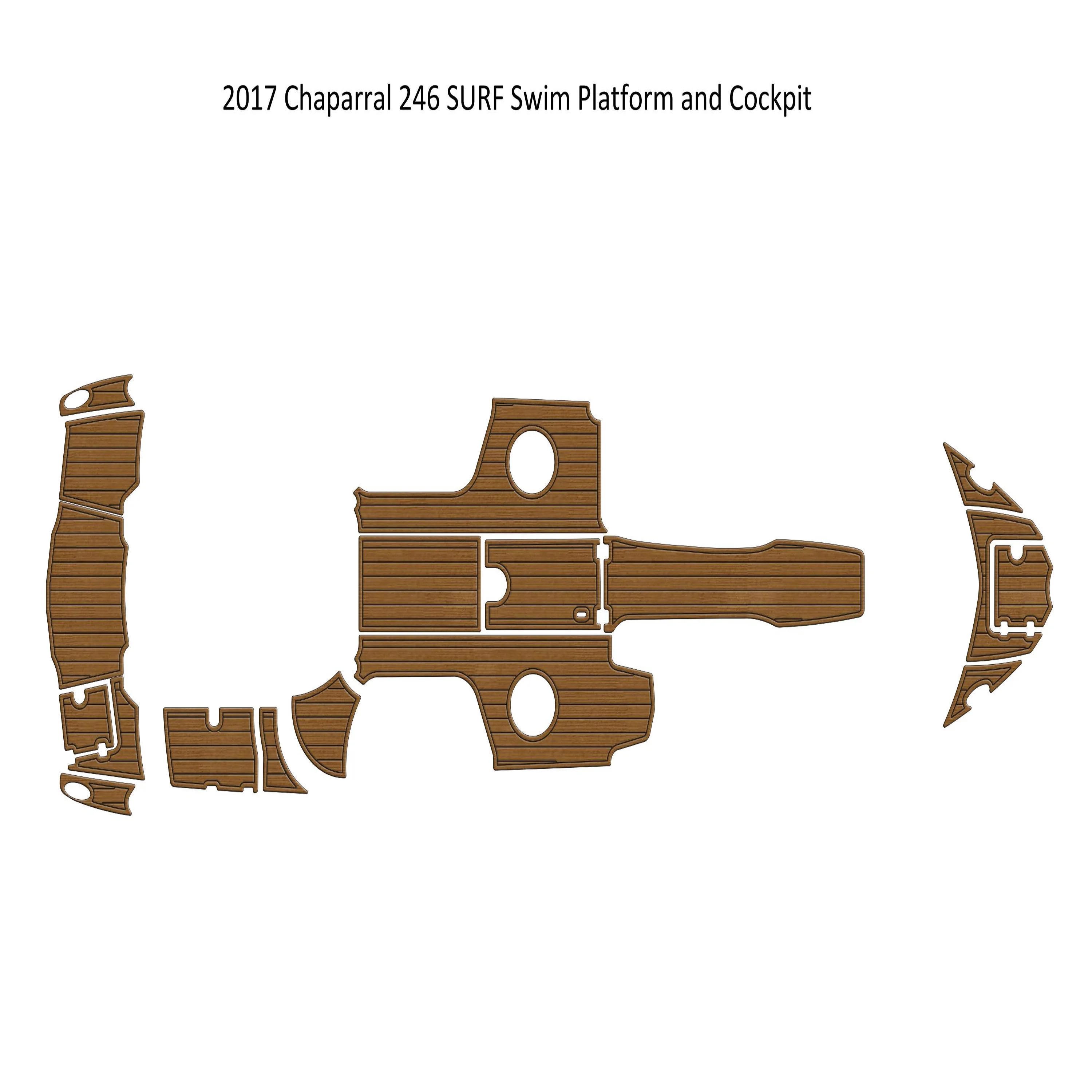 2017 Chaparral 246 SURF Swim Platform Cockpit Boat EVA Foam Faux Teak Floor Pad
2017 Chaparral 246 SURF Swim Platform Cockpit Boat EVA Foam Faux Teak Floor Pad