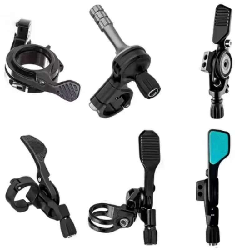 Bike Dropper Mountain Seatpost 4 Way CNC Remote Lever Kit for External Internal Routing Droppers, MTB Dropper Post Remote
Bike Dropper Mountain Seatpost 4 Way CNC Remote Lever Kit for External Internal Routing Droppers, MTB Dropper Post Remote