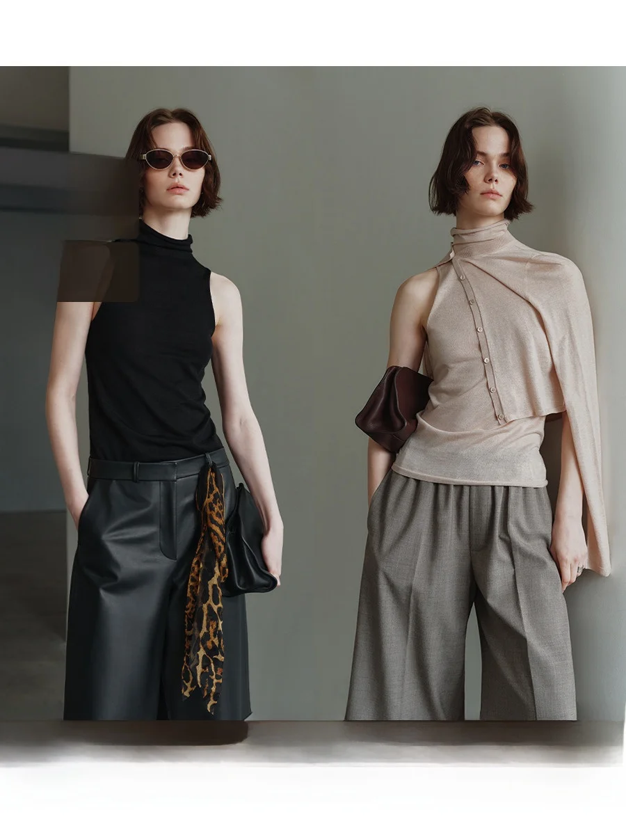 MSBEAST Шелковый вязаный жилет Camere, комплект с открытым кардиганом, легкий комплект для поездок на работу, прямая трубка, длинная сверовая длина
MSBEAST Шелковый вязаный жилет Camere, комплект с открытым кардиганом, легкий комплект для поездок на работу, прямая трубка, длинная сверовая длина