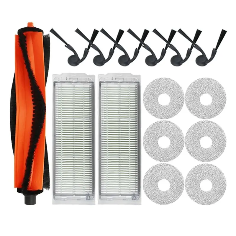 ABUD-For Robot Vacuum S40 Pro( OV71GL) Spare Parts Main Side Brush Hepa Filter Mop Rag Cloth Accessories Robot Vacuum Cl
ABUD-For Robot Vacuum S40 Pro( OV71GL) Spare Parts Main Side Brush Hepa Filter Mop Rag Cloth Accessories Robot Vacuum Cl