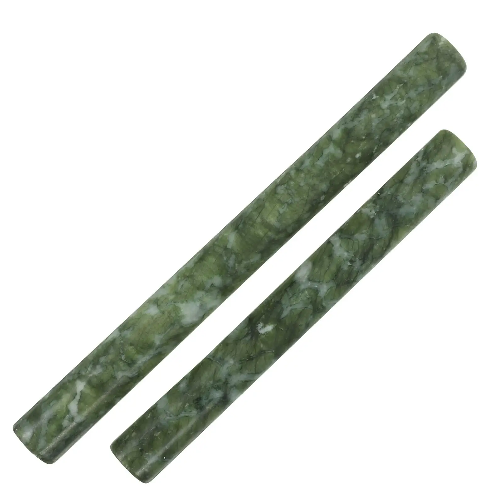 2pcs Jade 26cm 21cm Non Stick Natural Stone Dough Dough Roller Pin Roller Kitchen Accessory French Pin Pasta Maker
2pcs Jade 26cm 21cm Non Stick Natural Stone Dough Dough Roller Pin Roller Kitchen Accessory French Pin Pasta Maker