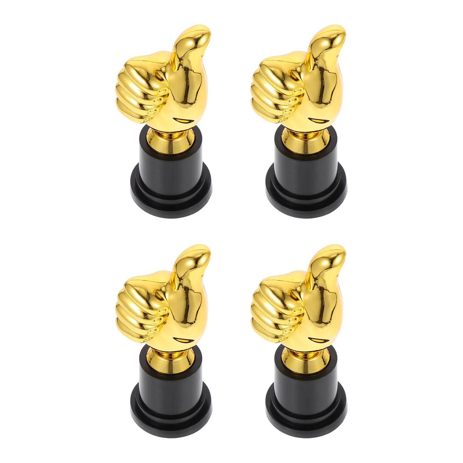4pcs Trophies Sports Day Awards Kids Honor Thumb Designed Competition Gifts Trophy Decoration Lightweight Compact Size
4pcs Trophies Sports Day Awards Kids Honor Thumb Designed Competition Gifts Trophy Decoration Lightweight Compact Size
