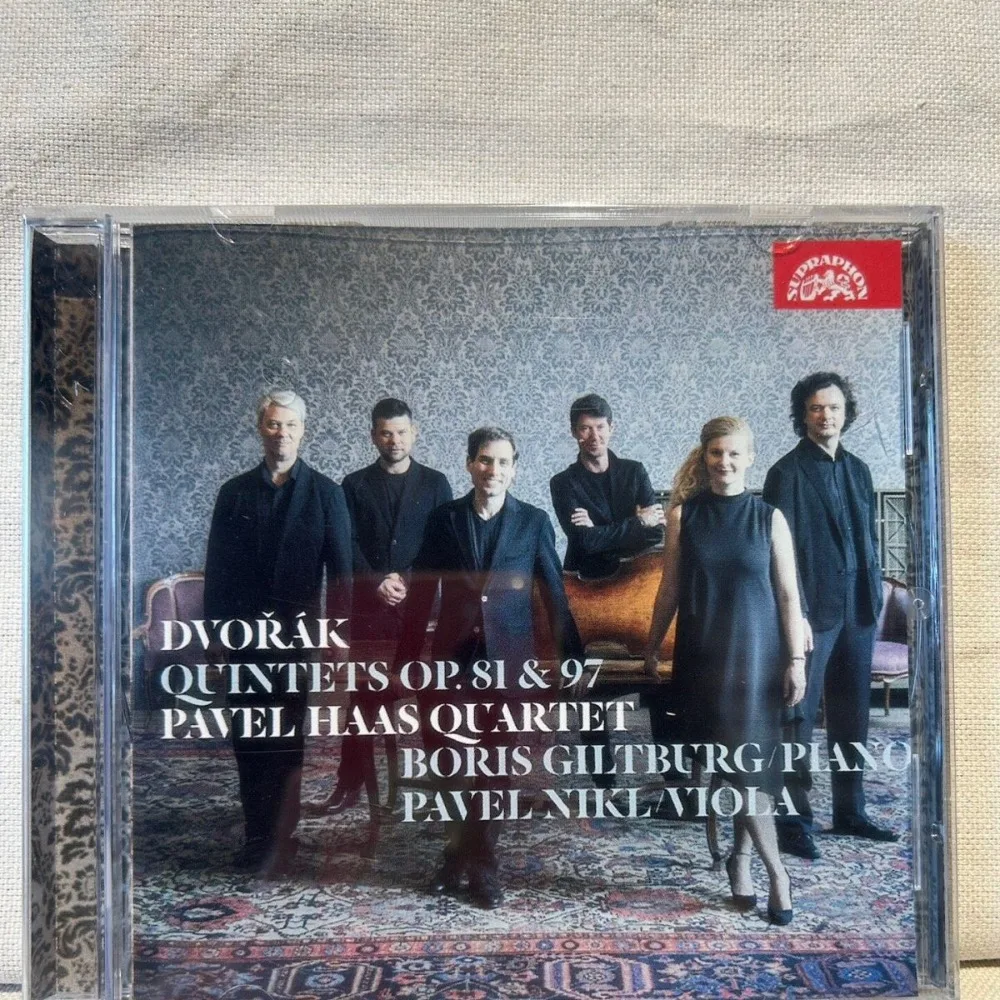 Dvorak Quintet CD Pavel Haas Quartet Collaboration with Pianist Gert Burger Classical Chamber Music Album
Dvorak Quintet CD Pavel Haas Quartet Collaboration with Pianist Gert Burger Classical Chamber Music Album