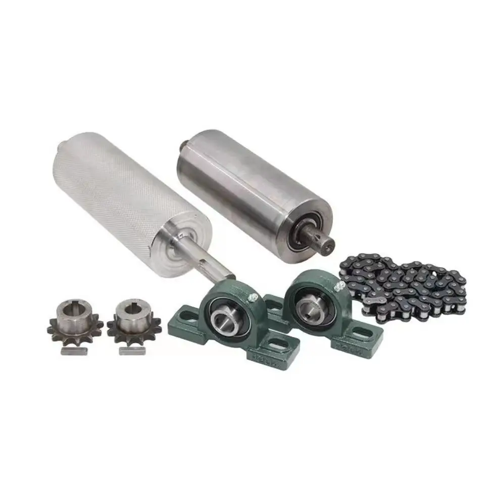 Driving driven roller conveyor head and tail wheel power roller idler non power roller
Driving driven roller conveyor head and tail wheel power roller idler non power roller