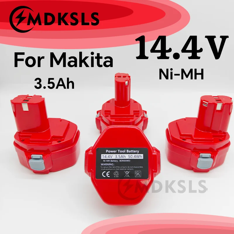 2026 New Powtree 3500mAh Battery for MAKITA 14.4V Battery Pow Tool PA14,1422,1420,1433, 1434, 1435,6280D 6237D 6337D 8281D 6228D
2026 New Powtree 3500mAh Battery for MAKITA 14.4V Battery Pow Tool PA14,1422,1420,1433, 1434, 1435,6280D 6237D 6337D 8281D 6228D