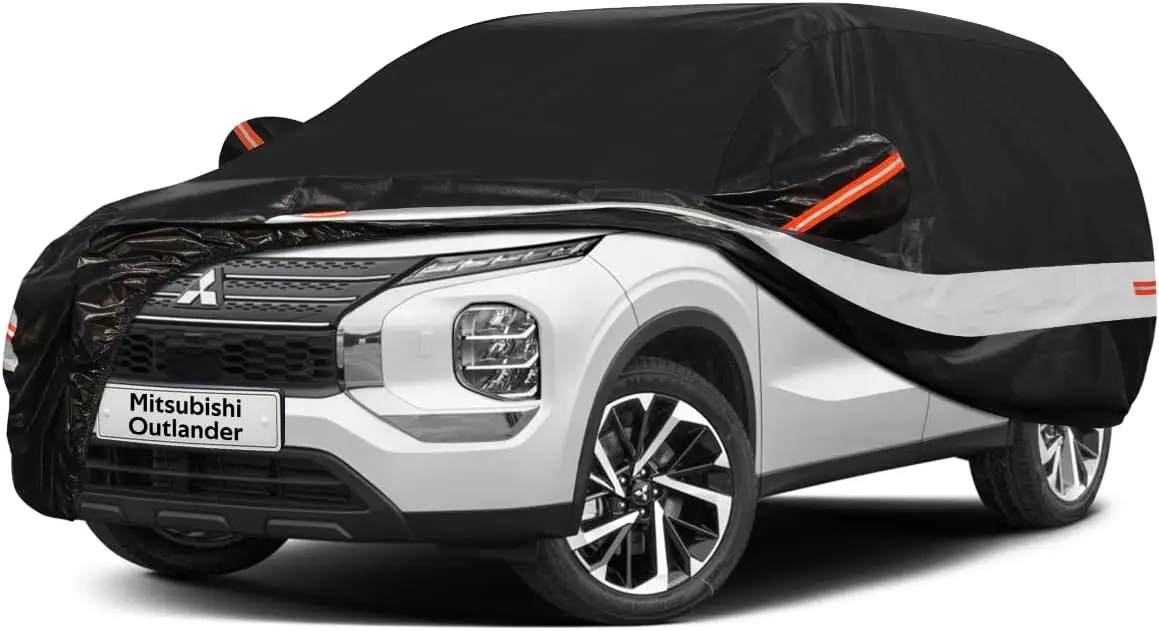 Custom SUV Car Cover for Mitsubishi Outlander (2005-2024), Waterproof All Weather Protection with UV and Rain Shield
Custom SUV Car Cover for Mitsubishi Outlander (2005-2024), Waterproof All Weather Protection with UV and Rain Shield