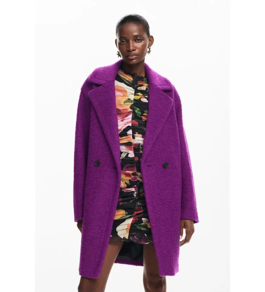 Foreign trade Spain original single lapel loose casual long women's overcoat coat
Foreign trade Spain original single lapel loose casual long women's overcoat coat