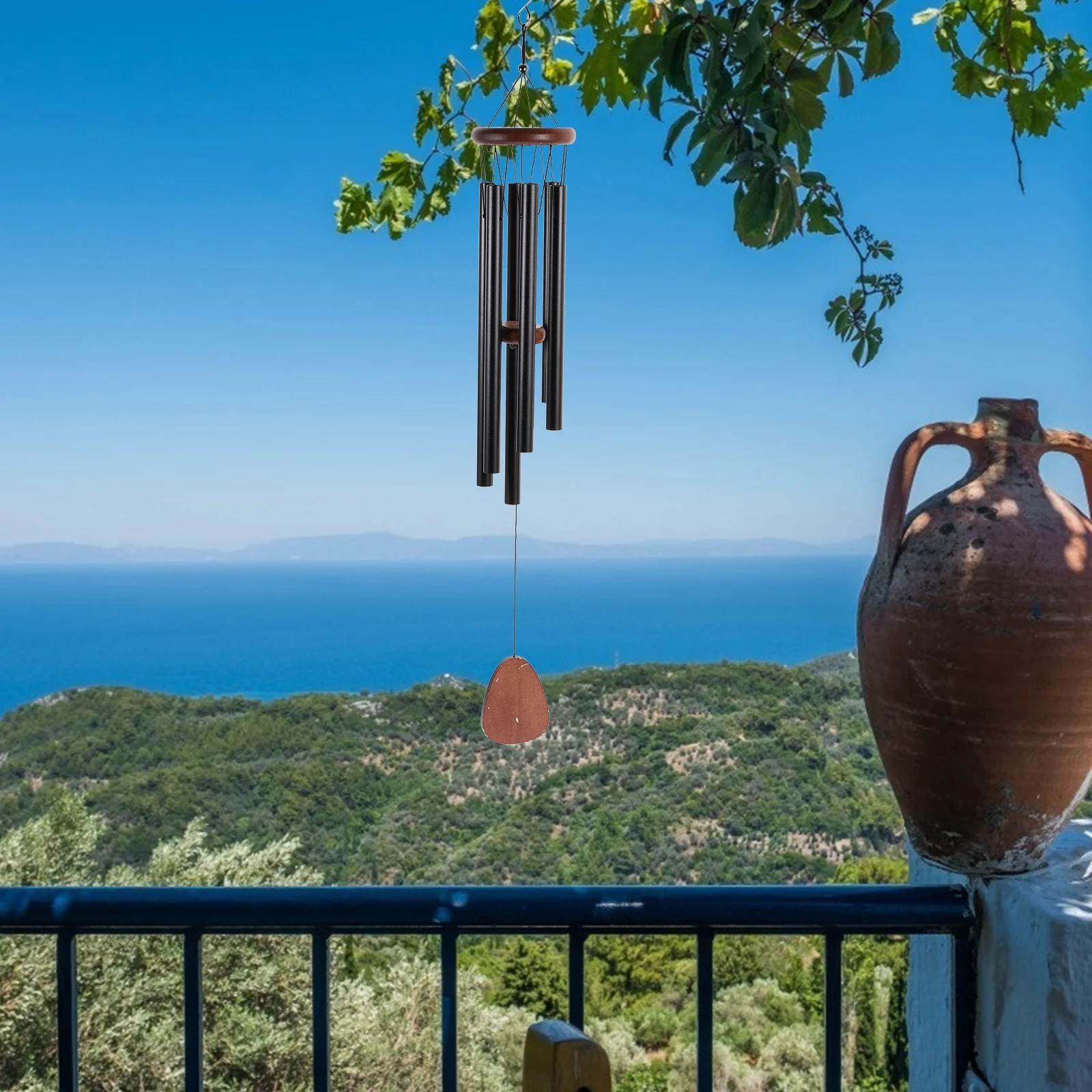 Wood Outdoor Wind Chimes Unique Sound Garden Decor Hanging Clear Melodious Patio Balcony Roof Lawn Creative Shape Compact Tubes
Wood Outdoor Wind Chimes Unique Sound Garden Decor Hanging Clear Melodious Patio Balcony Roof Lawn Creative Shape Compact Tubes