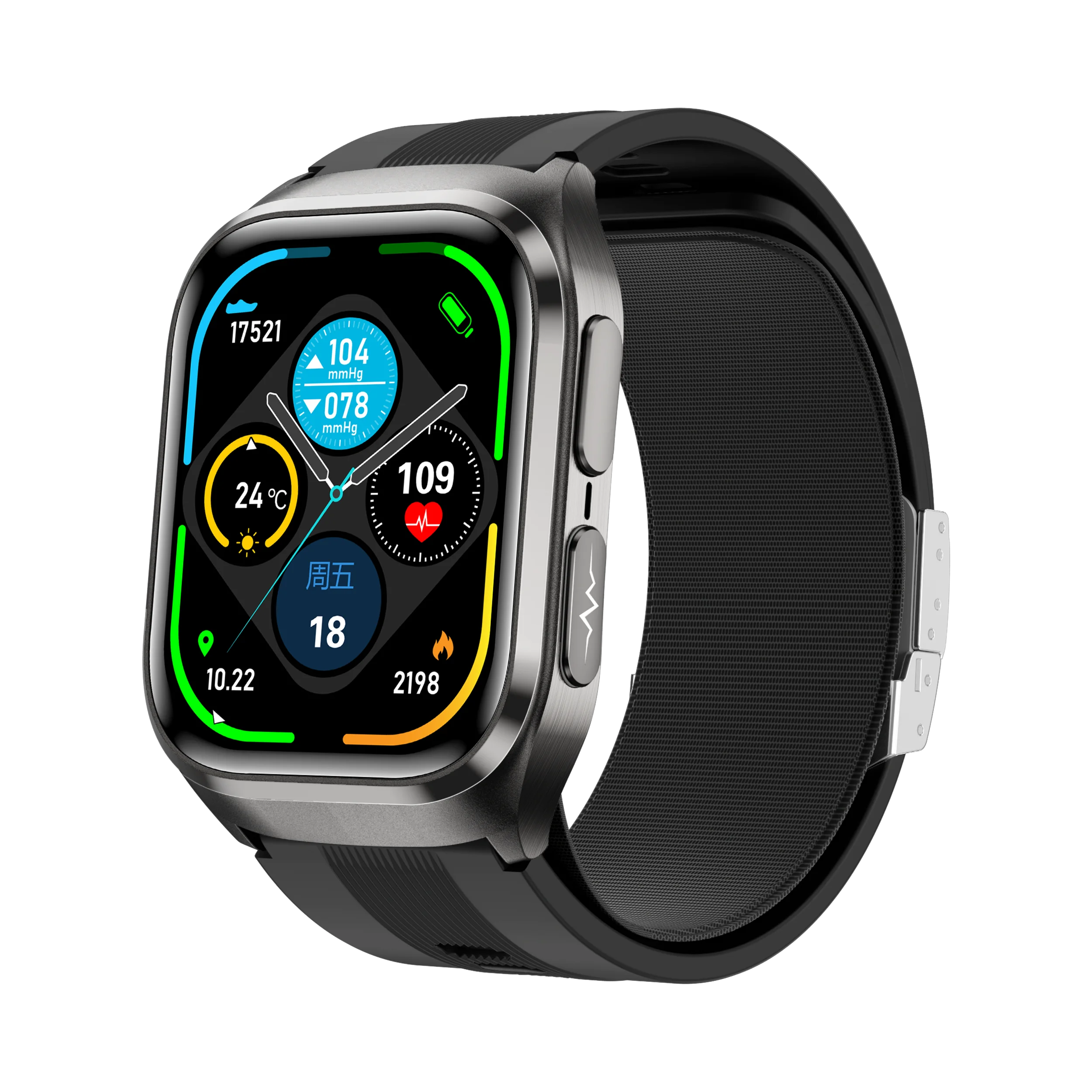 S17 Elderly Smart Watch With Air Pump 2.06Inch AMOLED Health Monitoring Blood Pressure SOS Call Sport Smartwatch for Men 2025
S17 Elderly Smart Watch With Air Pump 2.06Inch AMOLED Health Monitoring Blood Pressure SOS Call Sport Smartwatch for Men 2025