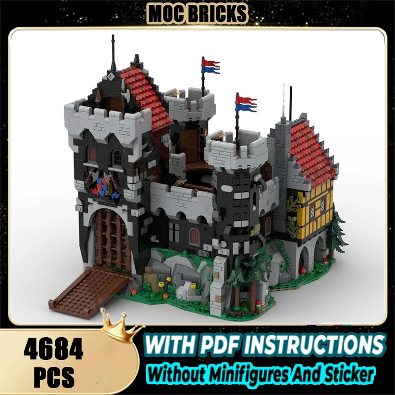Exquisite New Product MOC Building Block Model Black Knight Castle Technology Modular Children's Toy Gift DIY Assembly Set
Exquisite New Product MOC Building Block Model Black Knight Castle Technology Modular Children's Toy Gift DIY Assembly Set
