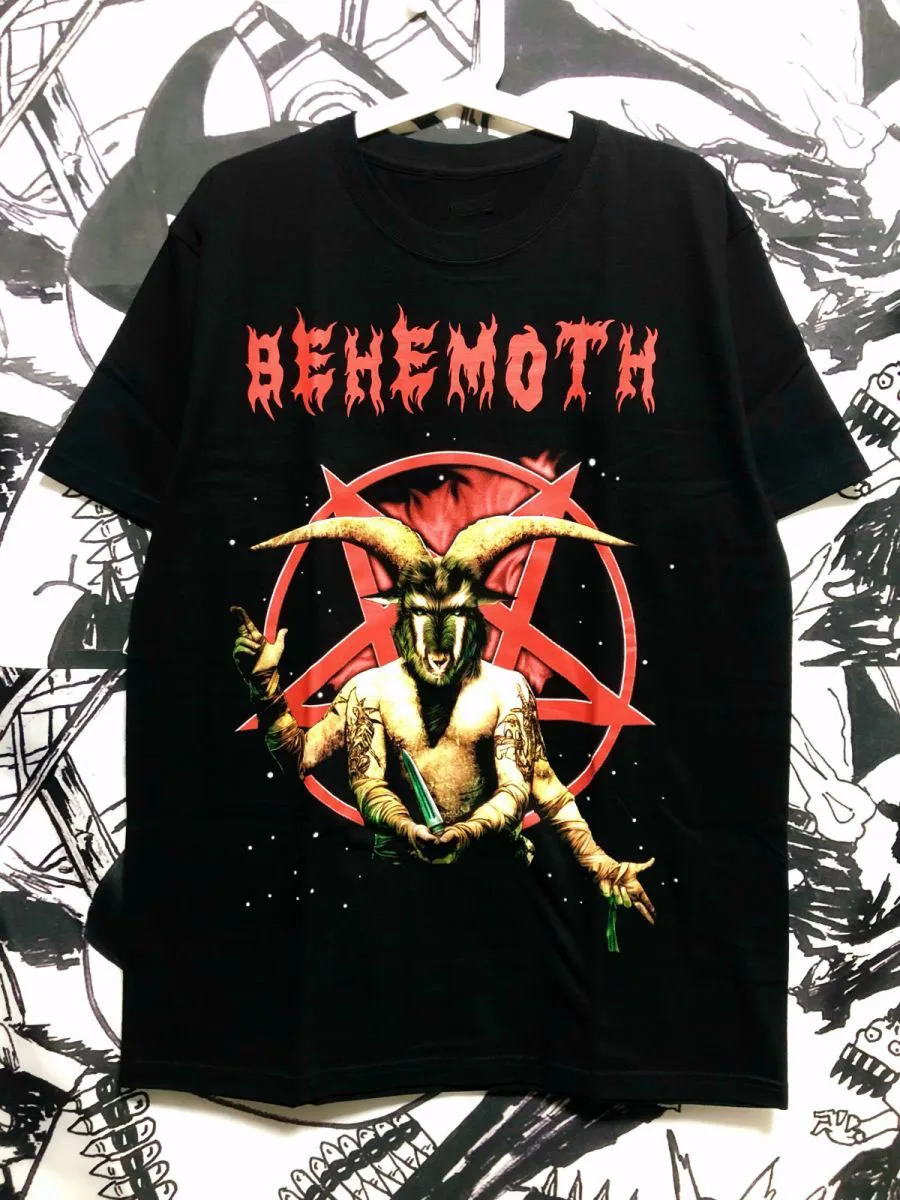 Behemoth Monster Band Thailand Black Metal Casual Spring/Summer Pure Cotton Short Sleeved T-shirt
Behemoth Monster Band Thailand Black Metal Casual Spring/Summer Pure Cotton Short Sleeved T-shirt