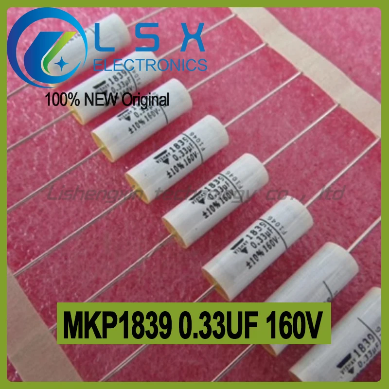 10pcs MKP1839 0.33UF 160V 160V330NF 334 Audio coupling infinite frequency division capacitor
10pcs MKP1839 0.33UF 160V 160V330NF 334 Audio coupling infinite frequency division capacitor