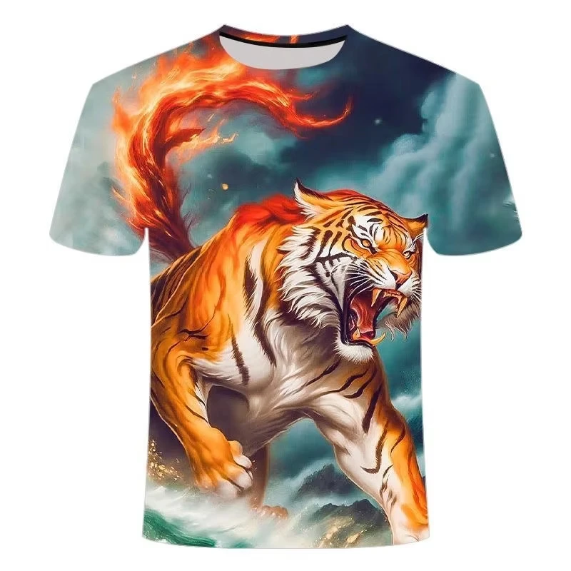 3D Print Tiger Graphic T Shirt Men Women Hip Hop Short Sleeve T-Shirts Street Oversized Harajuku Y2k Tees Tops New Kid Clothing
3D Print Tiger Graphic T Shirt Men Women Hip Hop Short Sleeve T-Shirts Street Oversized Harajuku Y2k Tees Tops New Kid Clothing