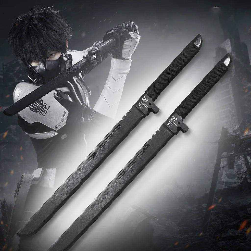 27inch Kafuka Hibino Sword Kaiju No. 8 Cosplay Prop Ninja Knife Anime Real Size Japanese Katana Samurai Sabre Collection Gift
27inch Kafuka Hibino Sword Kaiju No. 8 Cosplay Prop Ninja Knife Anime Real Size Japanese Katana Samurai Sabre Collection Gift