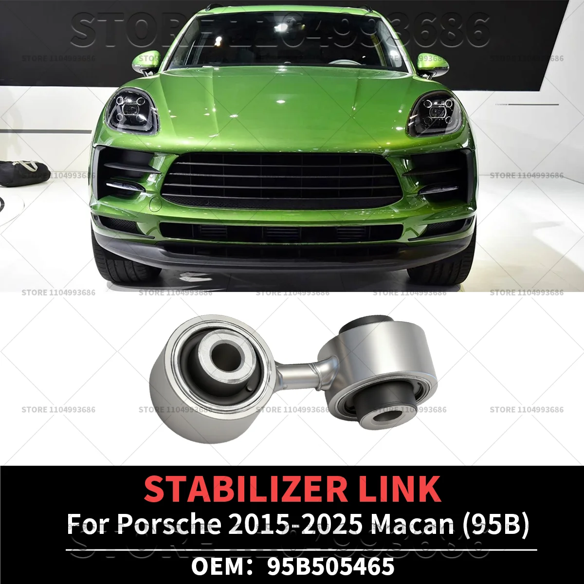 Для Porsche Macan (95B) 2015-2025 гг., тяга стабилизатора заднего моста, деталь подвески, аксессуары, стабилизатор поперечной устойчивости, тяга OEM 95B505465 
Для Porsche Macan (95B) 2015-2025 гг., тяга стабилизатора заднего моста, деталь подвески, аксессуары, стабилизатор поперечной устойчивости, тяга OEM 95B505465