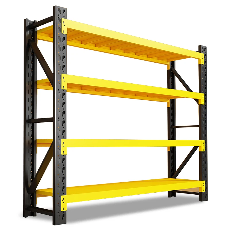 Heavy Duty Steel Racking System with Storage Shelves for Warehouse Garage and Business
Heavy Duty Steel Racking System with Storage Shelves for Warehouse Garage and Business