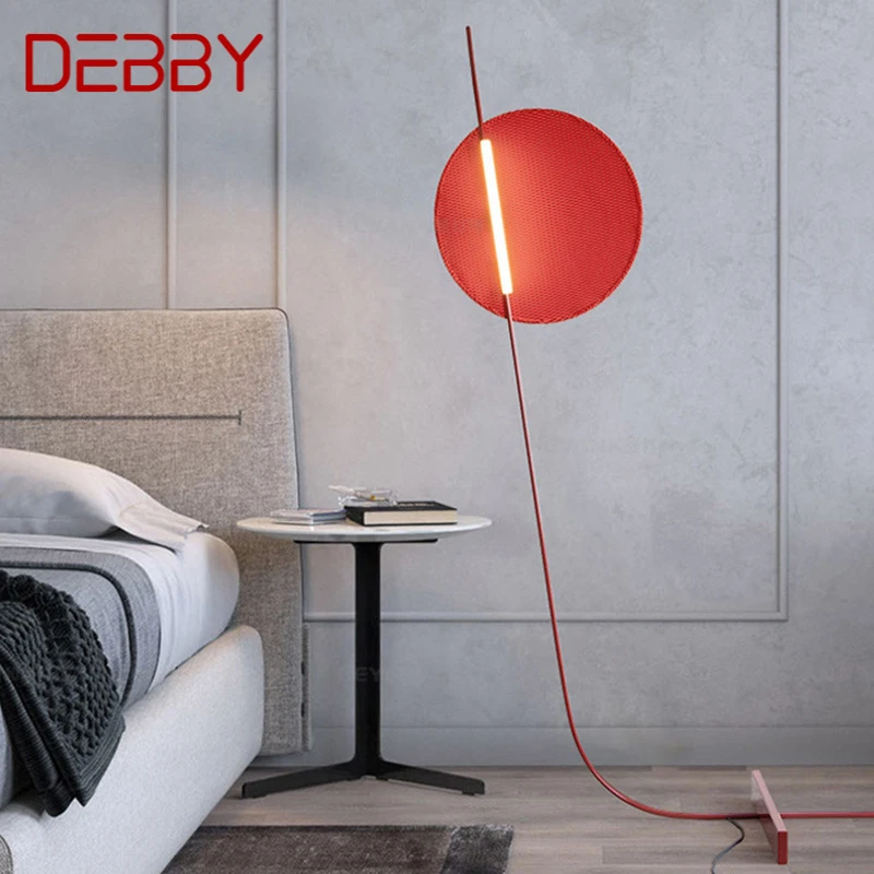 DEBBY Nordic Red Floor Lamp Fashionable Modern Family Iiving Room Bedroom Creativity LED Decorative Standing Light
DEBBY Nordic Red Floor Lamp Fashionable Modern Family Iiving Room Bedroom Creativity LED Decorative Standing Light