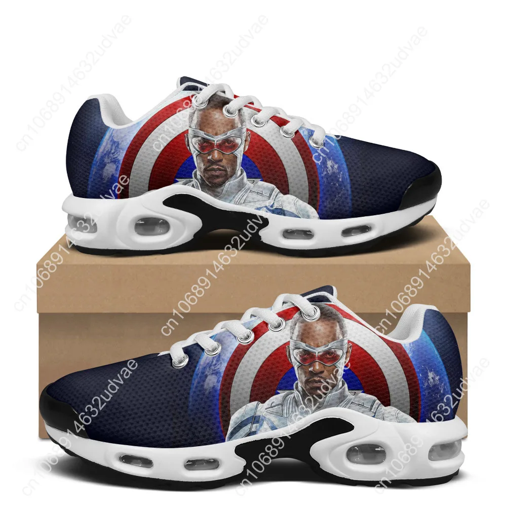 Captain Shield Air Cushion Sneakers Mens Womens Teenager Lightweight Sports shoes High Quality Custom Leisure Mesh Sneaker
Captain Shield Air Cushion Sneakers Mens Womens Teenager Lightweight Sports shoes High Quality Custom Leisure Mesh Sneaker