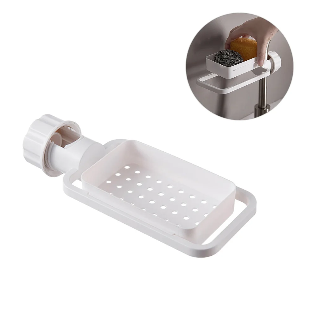 Faucet Rack Towel Holder Holders Multifunction Storage for Sponge Sink Water Draining 
Faucet Rack Towel Holder Holders Multifunction Storage for Sponge Sink Water Draining
