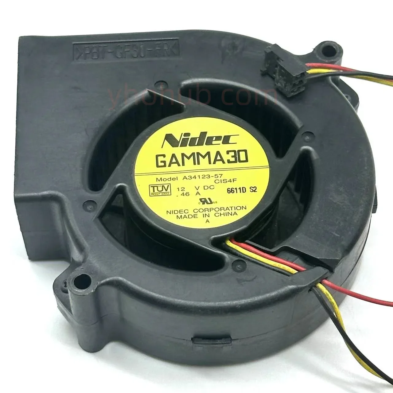 Nidec A34123-57 Server Cooling Fan DC 12V 0.46A 97x97x33mm 3-wire
Nidec A34123-57 Server Cooling Fan DC 12V 0.46A 97x97x33mm 3-wire