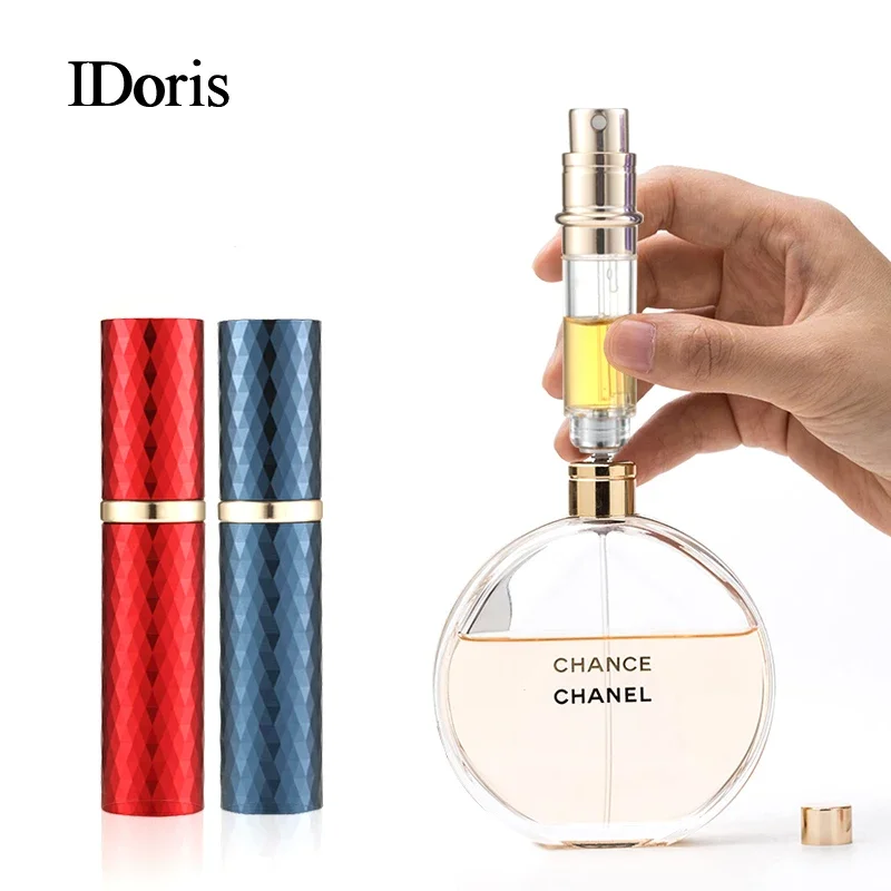 IDoris 5ml Portable Mini Travel Perfume Bottle Atomizer Refillable Empty Spray Bottle for Women Men Spray Scent AftershaveDrop
IDoris 5ml Portable Mini Travel Perfume Bottle Atomizer Refillable Empty Spray Bottle for Women Men Spray Scent AftershaveDrop
