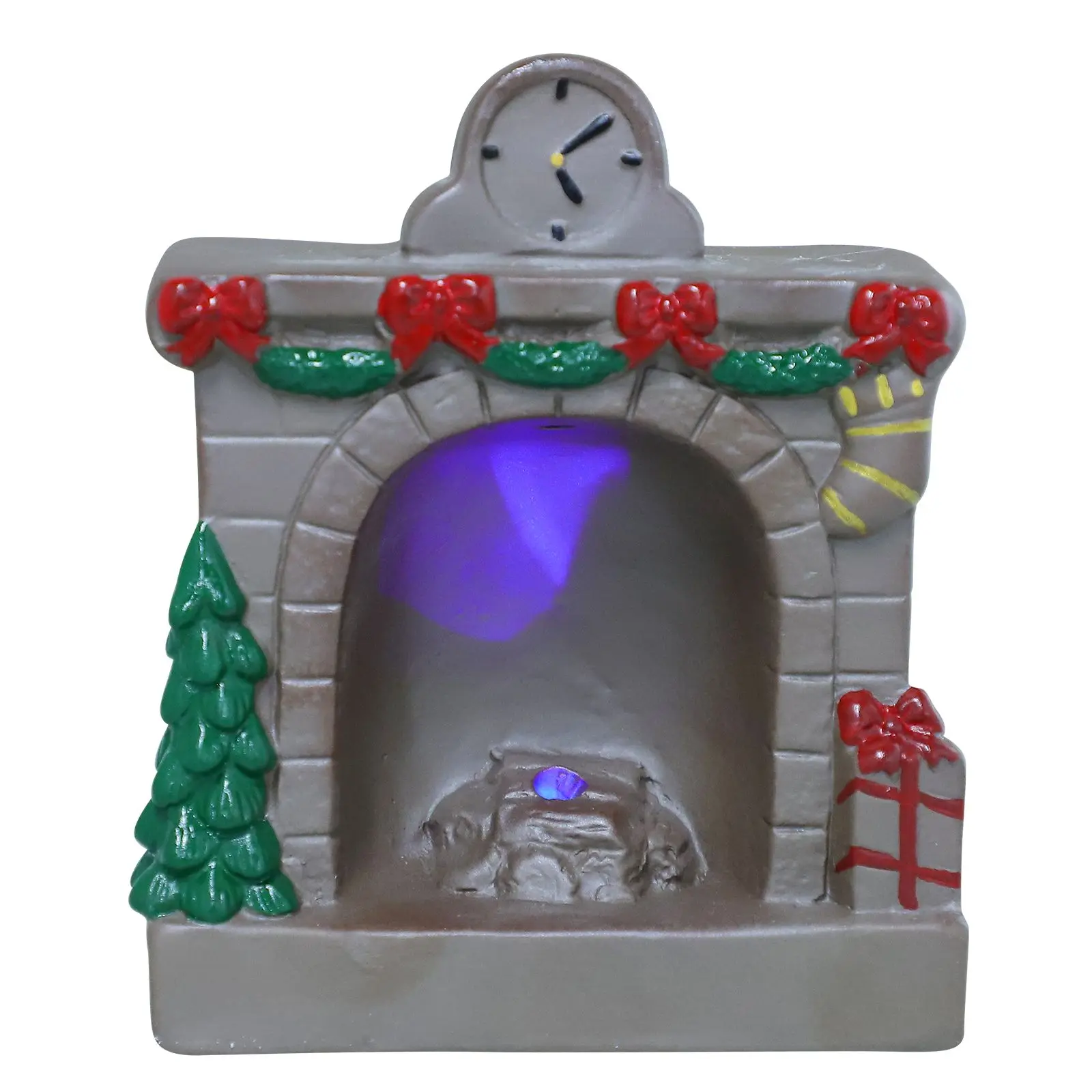 Christmas Fireplace Decor Mini Scene Tabletop Gift Home Ceramics Incense Burner Waterfall Design House Ornament Holiday Item
Christmas Fireplace Decor Mini Scene Tabletop Gift Home Ceramics Incense Burner Waterfall Design House Ornament Holiday Item