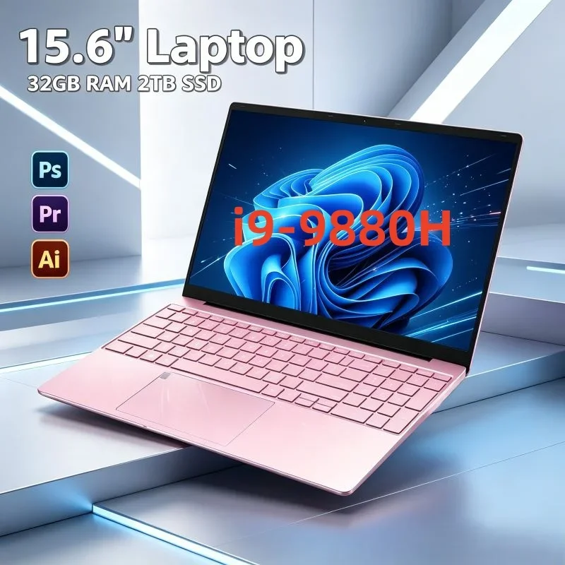 Portable 15.6-inch Slim Laptop, Intel I9-9880H, 32GB RAM 2TB , 5000mAh Battery, Ideal for Study, Daily Work Use
Portable 15.6-inch Slim Laptop, Intel I9-9880H, 32GB RAM 2TB , 5000mAh Battery, Ideal for Study, Daily Work Use