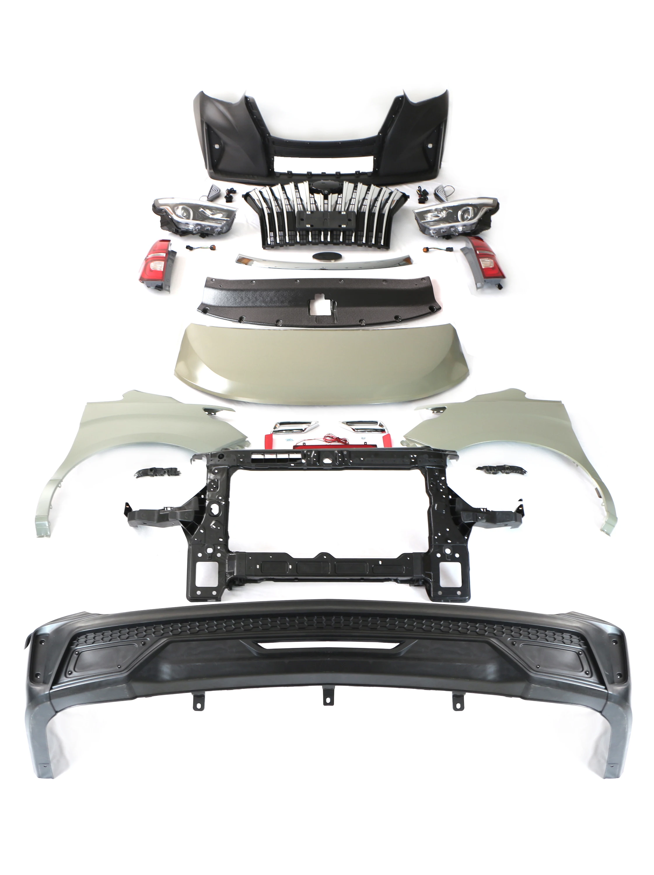 For Hyundai H1 2011- 2018 New Auto Parts Auto Body Parts Front and rear body kits
For Hyundai H1 2011- 2018 New Auto Parts Auto Body Parts Front and rear body kits