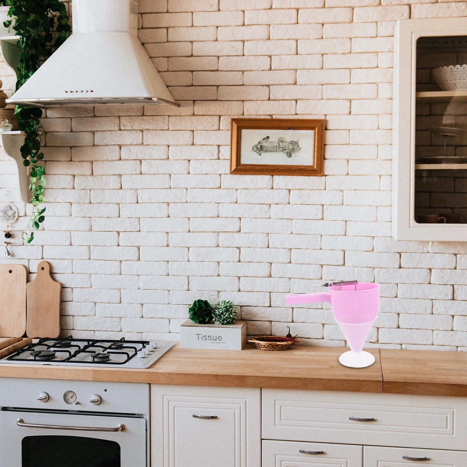 Batter Dispenser Funnel for Octopus Balls Making with Stand Reusable Kitchen Baking Tool for Pancake Pizza Sauce Dispensing
Batter Dispenser Funnel for Octopus Balls Making with Stand Reusable Kitchen Baking Tool for Pancake Pizza Sauce Dispensing