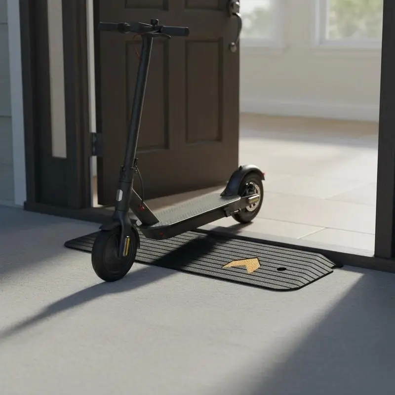 Solid rubber threshold ramp, door threshold ramp, 15-ton load capacity, curb ramp with channel, 113 x 24.1 x 2.5 cm, wheelchair ramp, access ramp, rubber ramp, ideal for uneven ground and curbs
Solid rubber threshold ramp, door threshold ramp, 15-ton load capacity, curb ramp with channel, 113 x 24.1 x 2.5 cm, wheelchair ramp, access ramp, rubber ramp, ideal for uneven ground and curbs