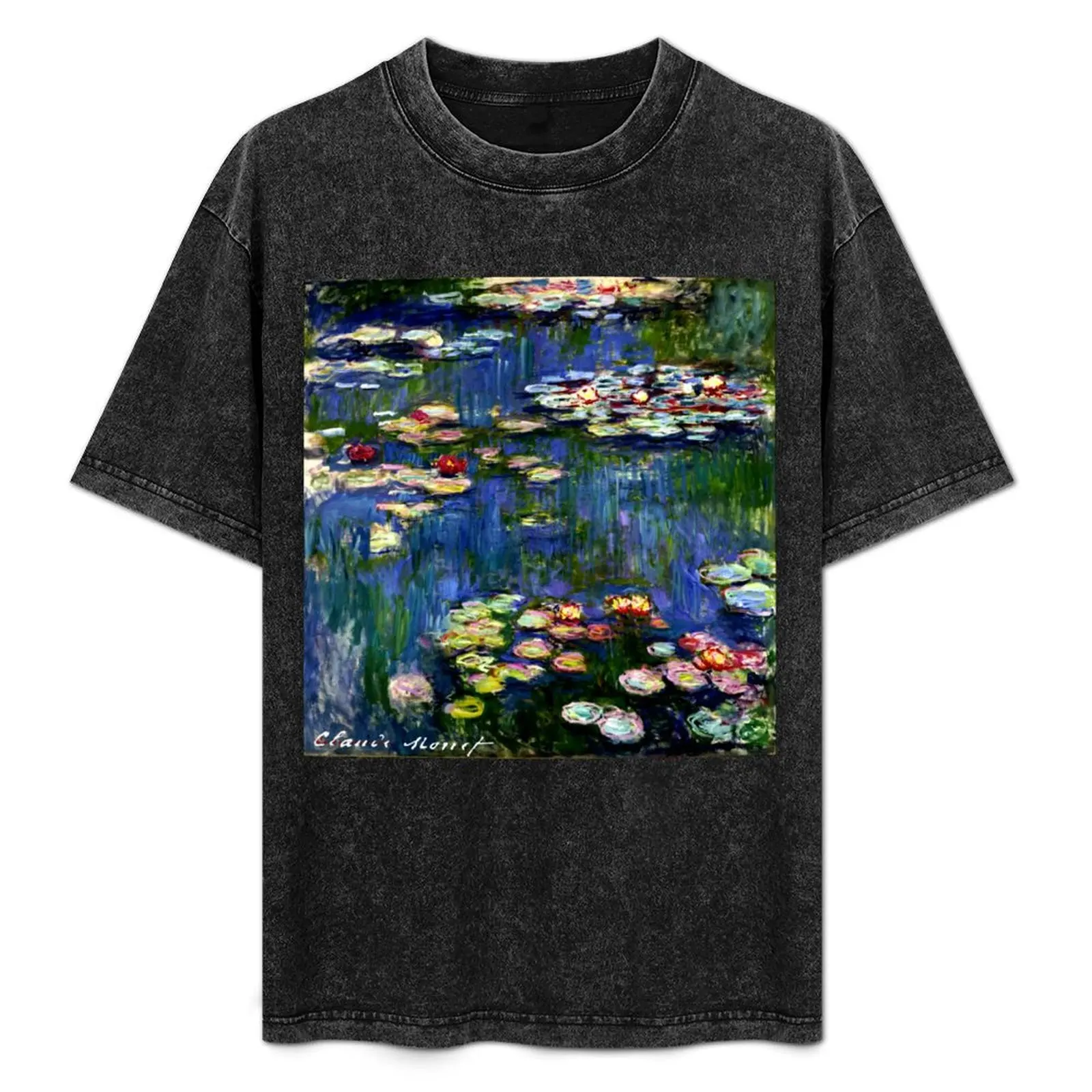 Claude Monet Water Lilies - L'Eau Lilies Monet Iconic Image of Impressionism T-Shirt Louboutins mens workout shirts
Claude Monet Water Lilies - L'Eau Lilies Monet Iconic Image of Impressionism T-Shirt Louboutins mens workout shirts
